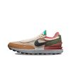 나이키 와플 원 Everybody'S Nike 러닝 클럽 로우탑 캐주얼화 남녀공용 베이지 & 브라운 & 블랙 패치워크